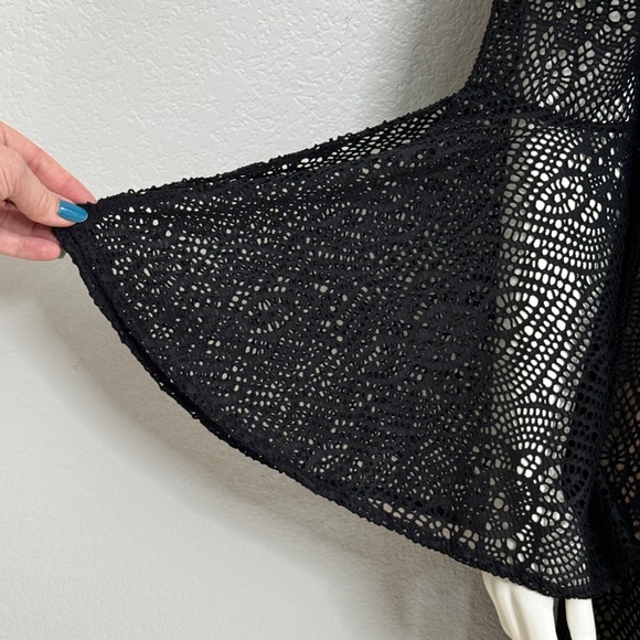 Emma & Michele Black Lined Lace Dress - Picture 5 of 10